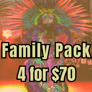 Picture of 2025 Family Pack - 4 General Admission Tickets